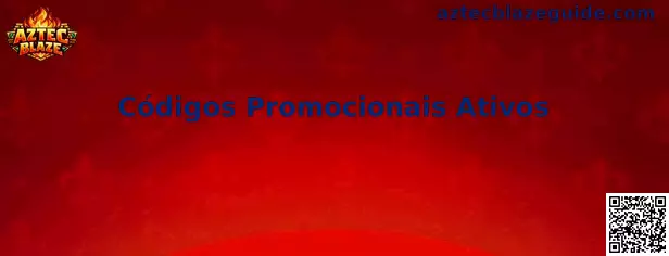 Códigos Promocionais Ativos Aztec Blaze