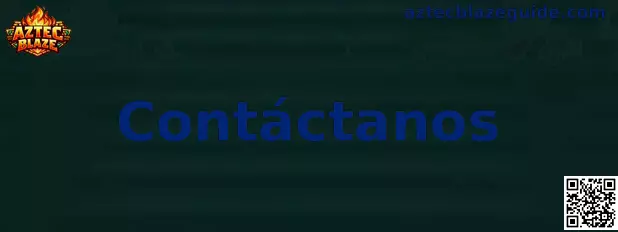 Página de contacto de Aztec Blaze