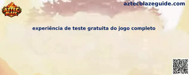 Ilustración de la experiência de teste gratuita do jogo completo en Aztec Blaze